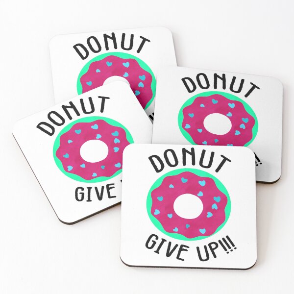 Item preview, Donut Give Up! designed and sold by Lady Grim.