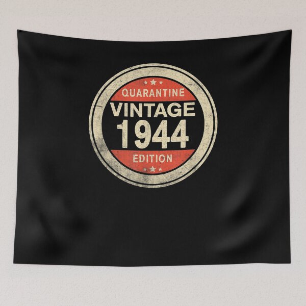 Item preview, 77th Vintage Quarantine Edition 1944 Birthday Gift 77 Yr Old designed and sold by lolahomya.