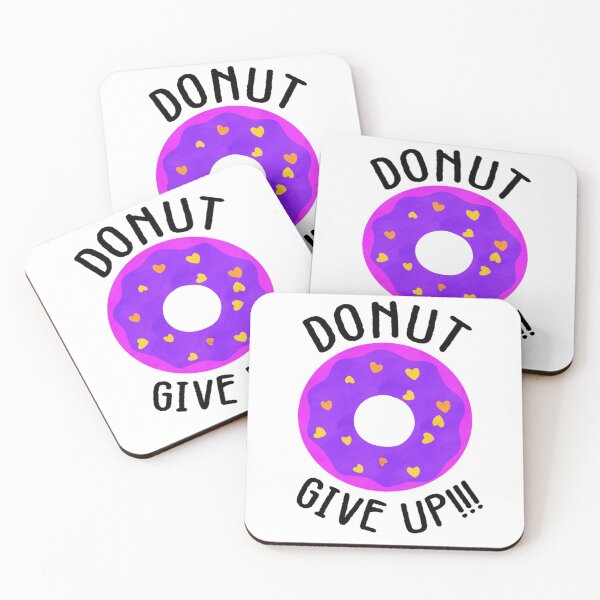 Item preview, Donut Give Up! designed and sold by Lady Grim.