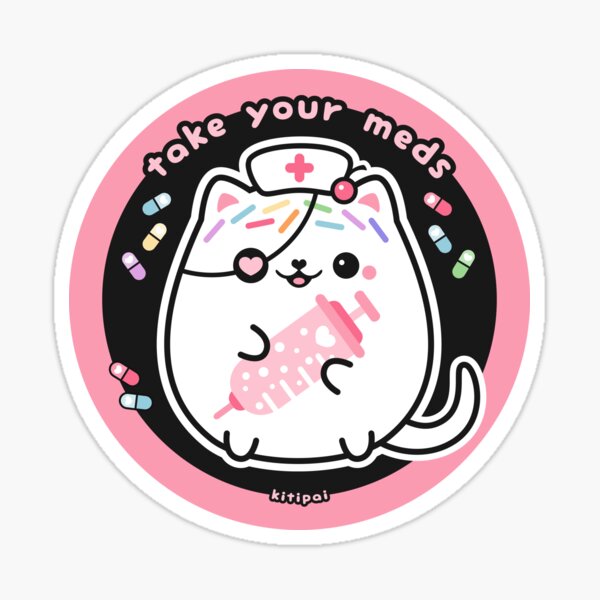 Item preview, Kitipai Nurse Take Your Meds designed and sold by sugarhai.