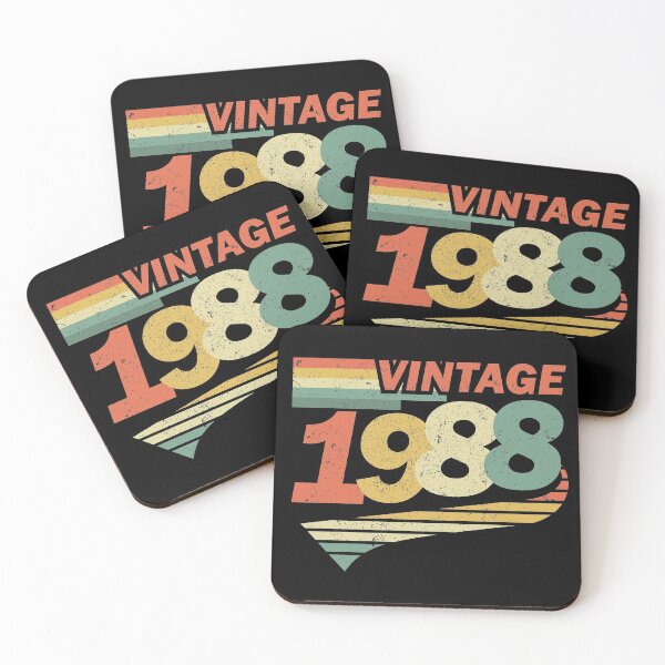 Item preview, 1988 Vintage 34 Birthday Gift designed and sold by hasanmasud.