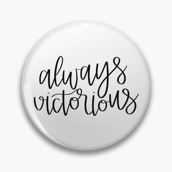 Item preview, Always Victorious designed and sold by Bookishletters.
