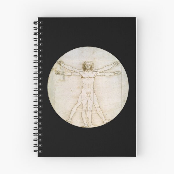 Item preview, Vitruvian Man (on black) designed and sold by DotorEaon.