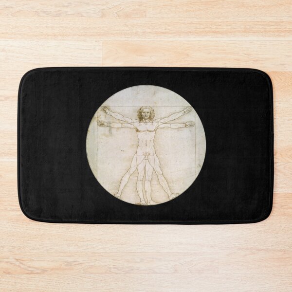 Item preview, Vitruvian Man (on black) designed and sold by DotorEaon.