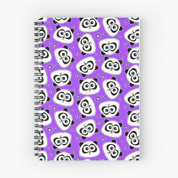 Aperçu de l'œuvre Panda mignon - sur violet créée et vendue par Adrienne Body.