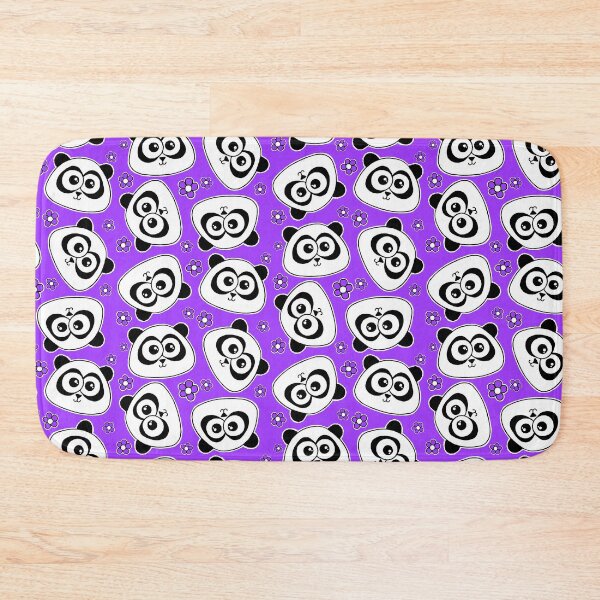 Aperçu de l'œuvre Panda mignon - sur violet créée et vendue par Adrienne Body.