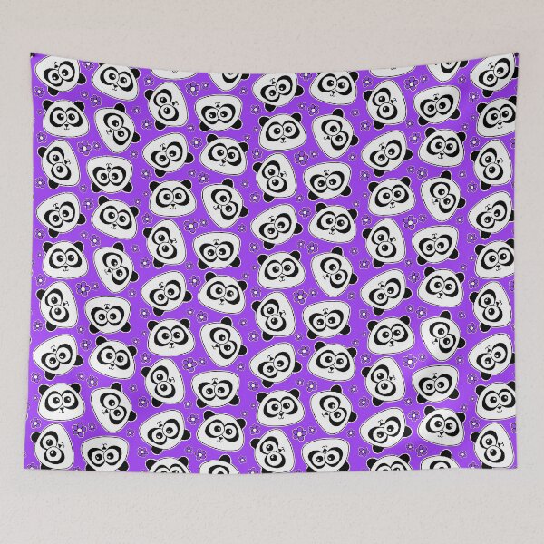 Item preview, Cute Panda - on purple designed and sold by Adrienne Body.