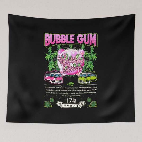 Item preview, Bubble Gum Indica Cross Indiana Bubble Gum Cannabis Leaf Gift designed and sold by TTFMerch.