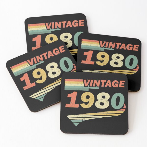 Item preview, Vintage 1980, 42st Birthday Gift designed and sold by hasanmasud.