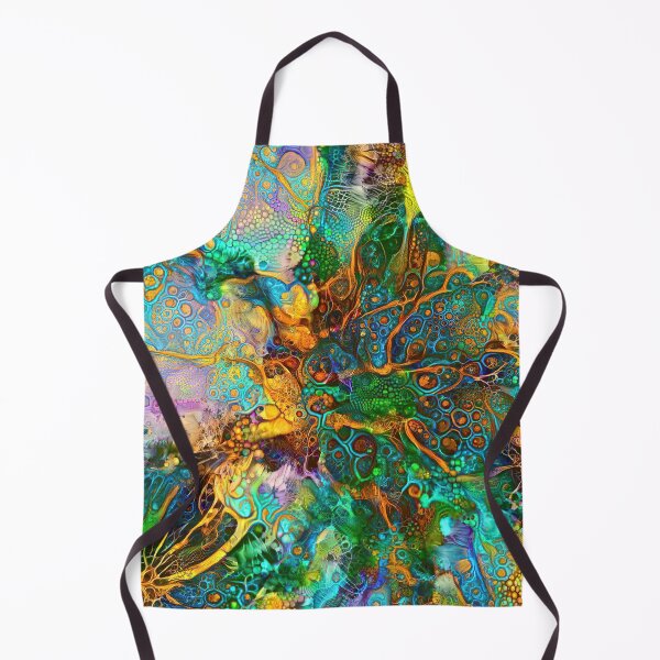 Item preview, Deepdream floral fractalize abstraction designed and sold by blackhalt.