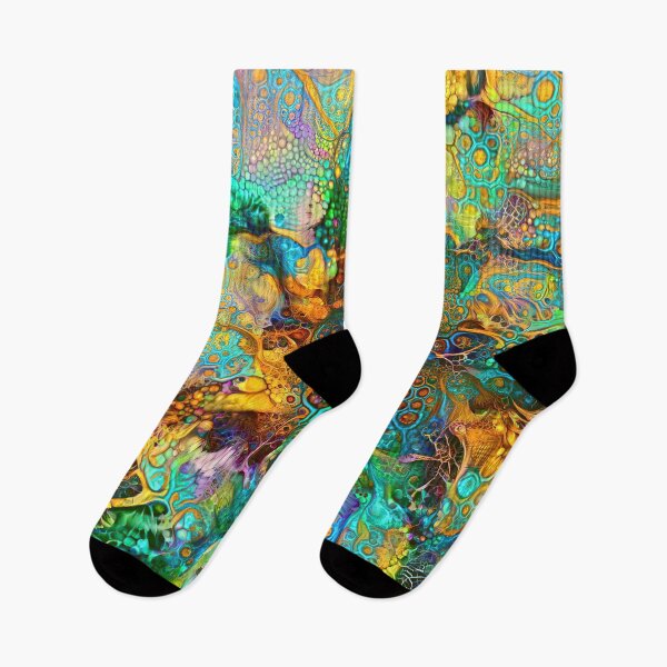 Item preview, Deepdream floral fractalize abstraction designed and sold by blackhalt.
