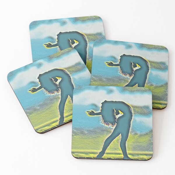 Item preview, GALATHI Bend Back Dance Silhouette Green - Ballet designed and sold by Galathi Designs.