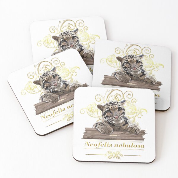 Item preview, clouded leopard designed and sold by obscurite.