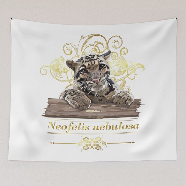 Item preview, clouded leopard designed and sold by obscurite.