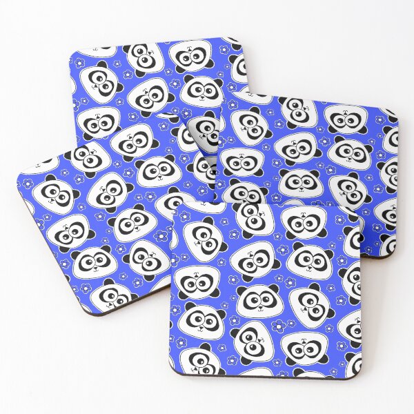 Item preview, Cute Panda - on blue designed and sold by Adrienne Body.