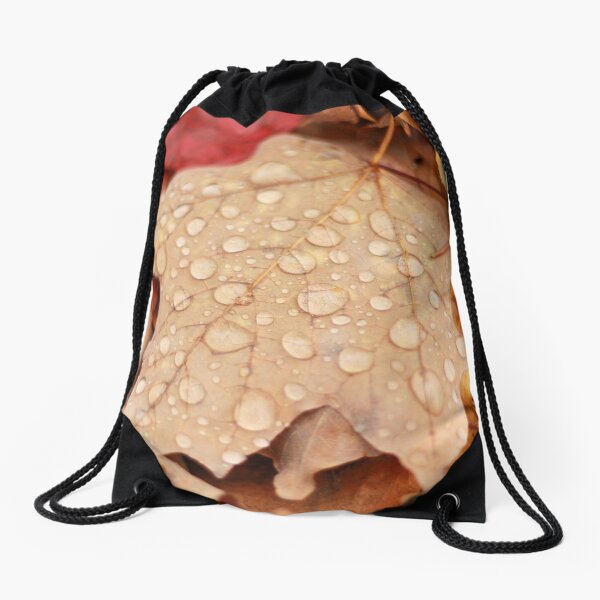 dewdrops Drawstring Bag