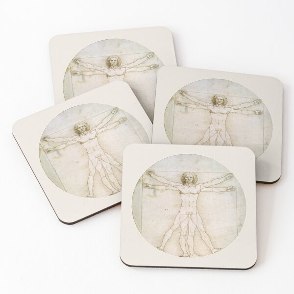 Item preview, Vitruvian Man (on beige) designed and sold by DotorEaon.