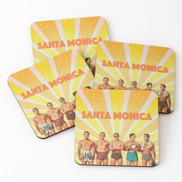 Item preview, Five Guys in Santa Monica - Vintage Style designed and sold by IntersectPhoto.