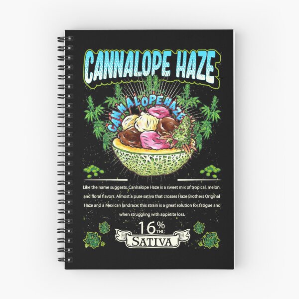 Item preview, Cannalope Haze Sativa Cross Haze Mexican Landrace Cannabis Leaf Gift designed and sold by TTFMerch.