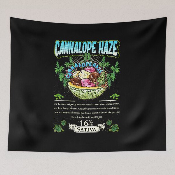 Item preview, Cannalope Haze Sativa Cross Haze Mexican Landrace Cannabis Leaf Gift designed and sold by TTFMerch.