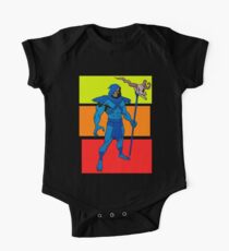 Skelett Baby Body Kurzarm