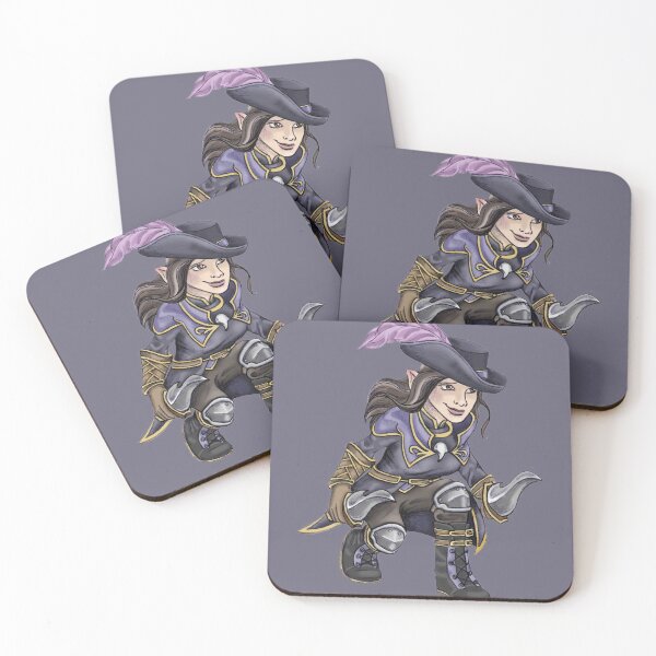 Item preview, Kewpee - Halfling Rogue designed and sold by Lauren Eldridge-Murray.