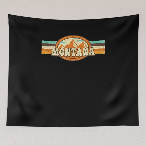 Item preview, Mountains Hiking Montana Camping Vintage Camp Hike designed and sold by ninapfvu.