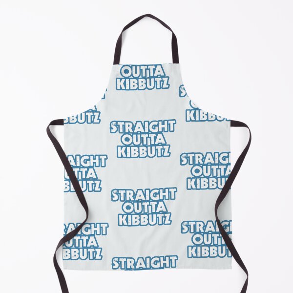 Item preview, Straight Outta Kibbutz - White And Blue designed and sold by Chubuter.