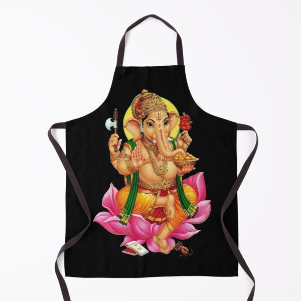 Item preview, India Hindu God Ganesha Art with Sun & Stars designed and sold by Nostalgic-India.