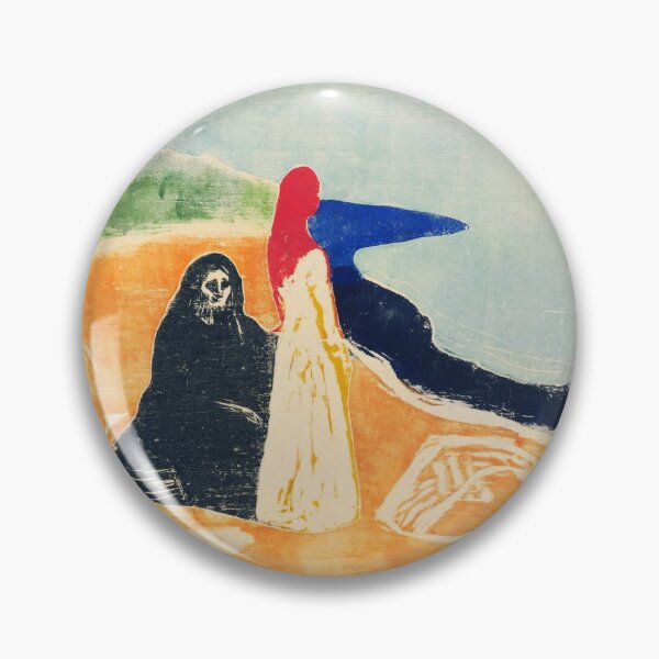 Item preview, Two women on the Shore, Edward Munch 1898 designed and sold by Nostrathomas66.
