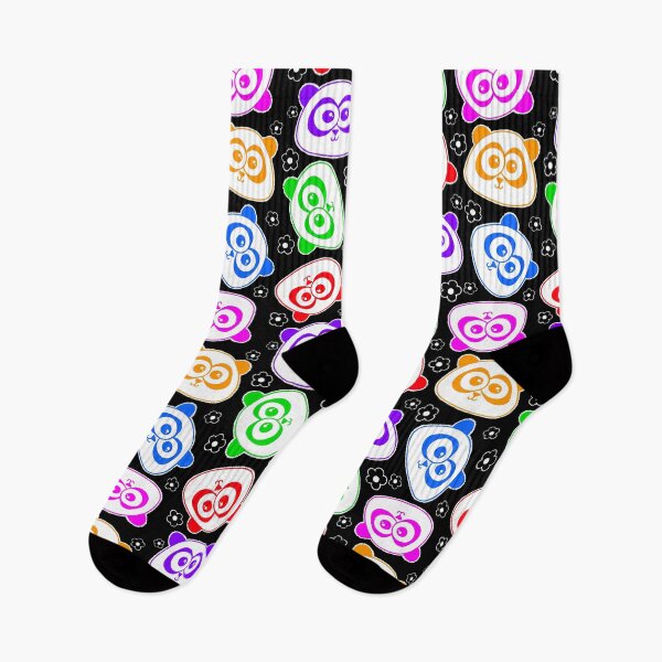 Item preview, Rainbow Pandas - on black designed and sold by Adrienne Body.