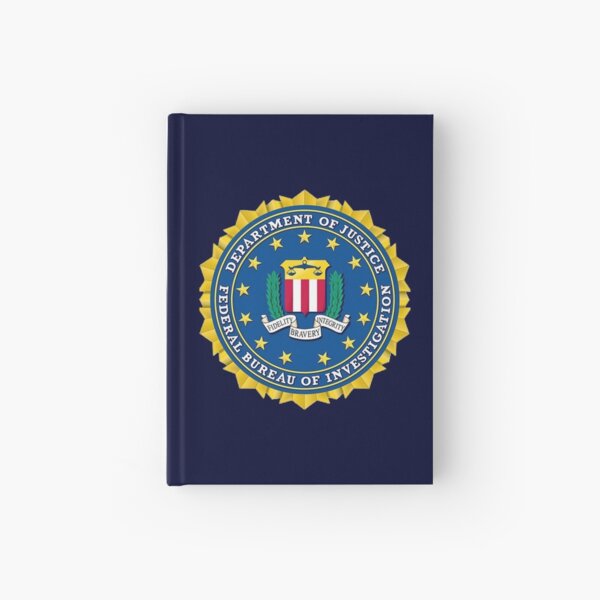Proud of FBI Agent Hardcover Journal