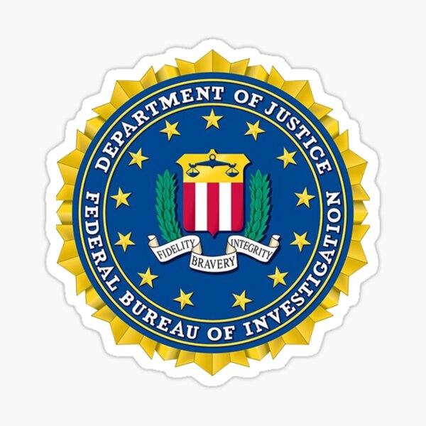 Proud of FBI Agent Sticker