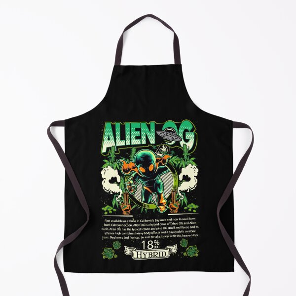 Item preview, Alien OG Hybrid Cross Tahoe OG Alien Kush Cannabis Leaf Gift designed and sold by TTFMerch.