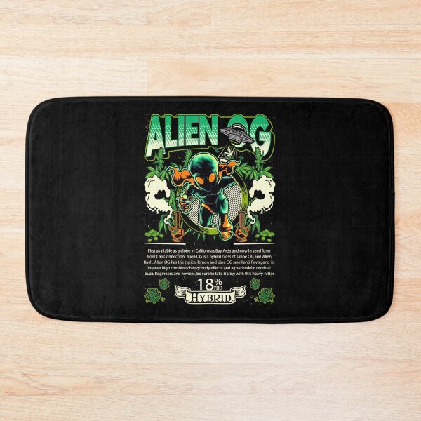 Item preview, Alien OG Hybrid Cross Tahoe OG Alien Kush Cannabis Leaf Gift designed and sold by TTFMerch.