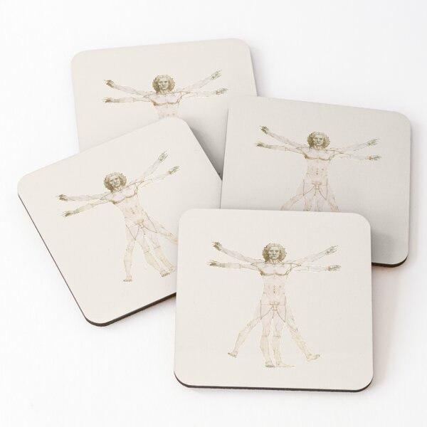 Item preview, Vitruvian Man (2) (on beige) designed and sold by DotorEaon.