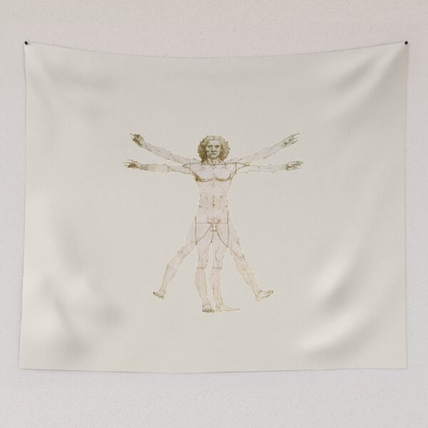 Item preview, Vitruvian Man (2) (on beige) designed and sold by DotorEaon.