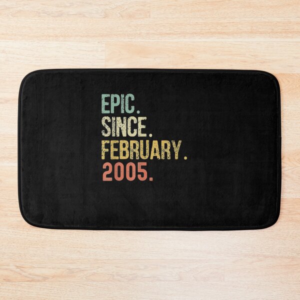 Item preview, Epic Since February 2005 Retro Vintage Birthday 16 Yo Gift designed and sold by ninapfvu.