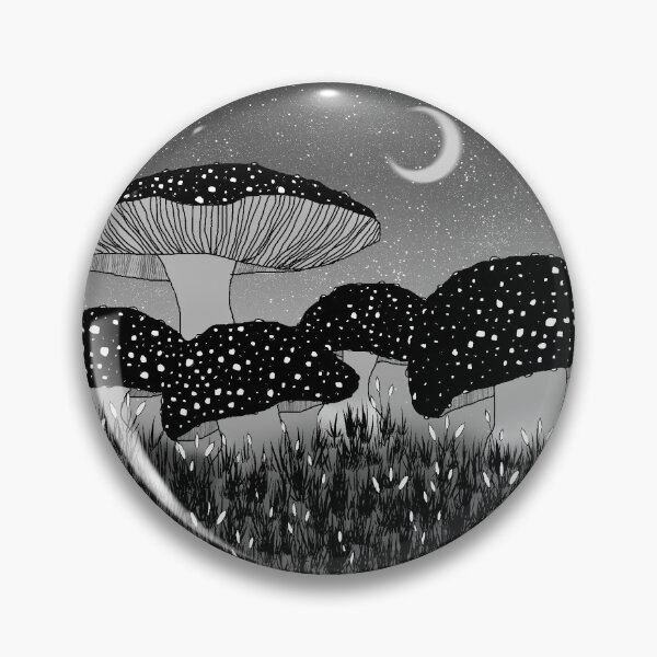 Item preview, Mushrooms in the Moonlight designed and sold by Spookyuwu.