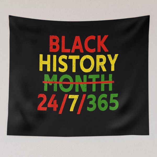 Item preview, Black History Month 24 7 365 African Melanin Black Gift designed and sold by ninapfvu.