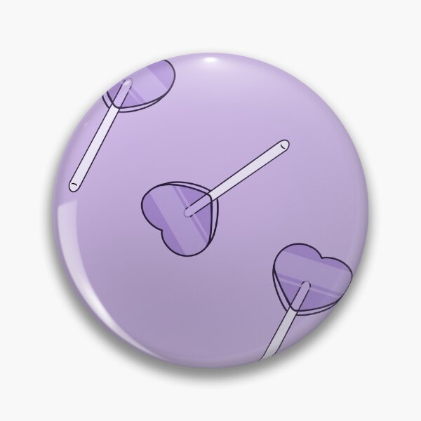 Item preview, Purple Lollipop Heart designed and sold by Seesabean.