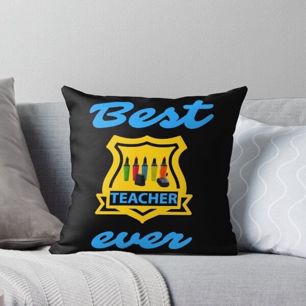 Item preview, best teacher ever. badge. highlighters designed and sold by doctors-apparel.