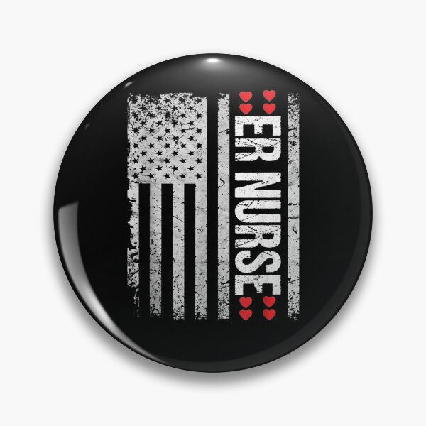 Item preview, Er Nurse American Flag Hear Valentine's Day 2021 Gift designed and sold by ninapfvu.