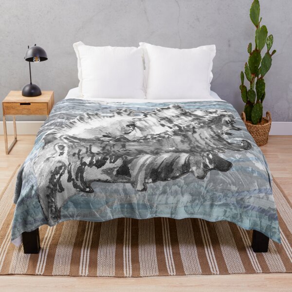 Item preview, Silver Gray Seashell On Ocean Shore Waves And Rocks III designed and sold by Irina Sztukowski.