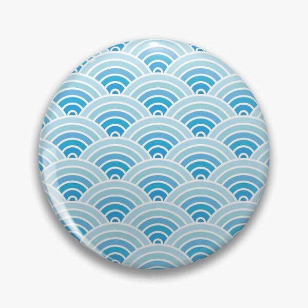 Item preview, Japanese Mix Blue Ocean Wave designed and sold by Moyanana.