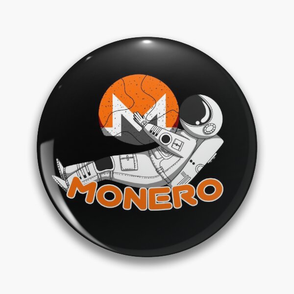 Item preview, Monero XMR Crypto Relaxed Moon Man designed and sold by Bitcoin-Fashion.