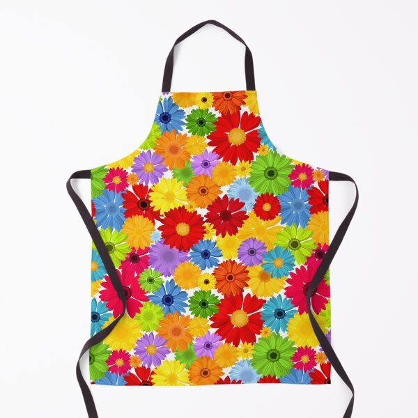 Item preview, Colorful Multicolored Daisies Gerber Daisy, sunflowers, flower, yellow, summer, sunflower field, floral, nature, sun, sunflower painting, flower art, flower are, sunflower lover designed and sold by Spaceshipsells.