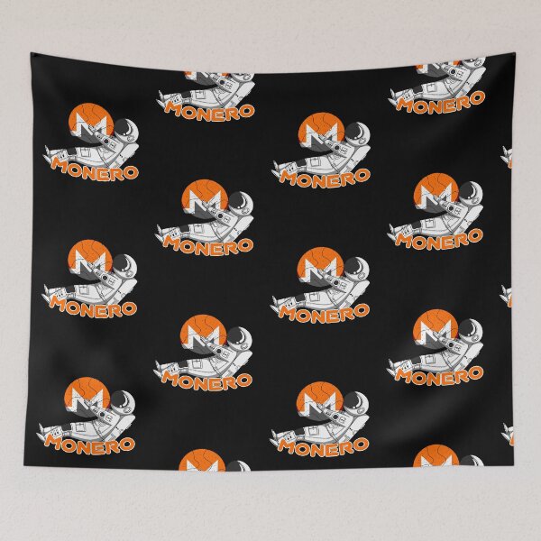 Item preview, Monero XMR Crypto Relaxed Moon Man designed and sold by Bitcoin-Fashion.