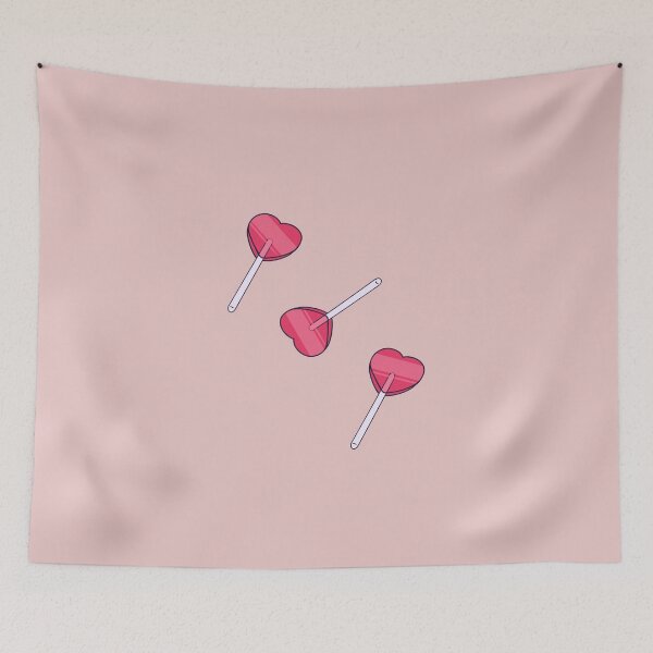 Item preview, Retro Red Heart Lollipops designed and sold by Seesabean.