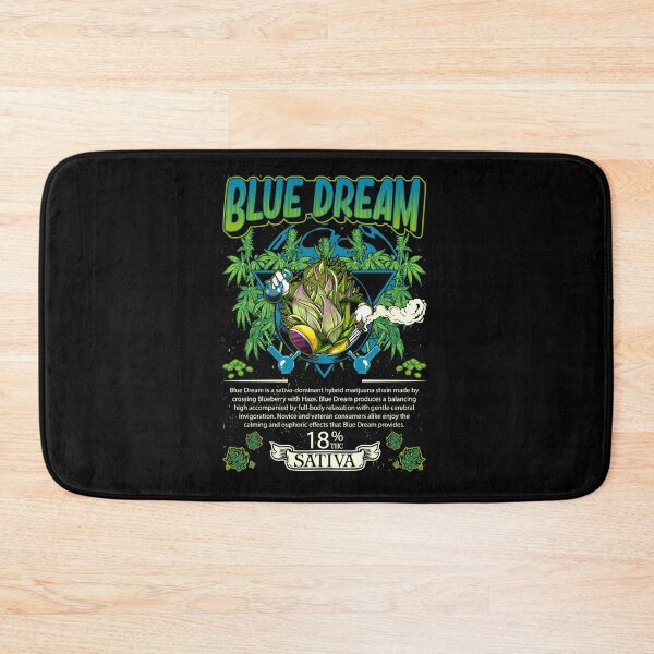 Item preview, Blue Dream Sativa Cross Blueberry Haze Cannabis Leaf Gift designed and sold by TTFMerch.